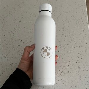 BMW White Insulated Bottle